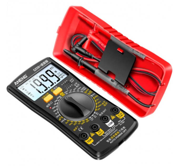 Цифровий мультиметр ANENG AN-SZ08+, V, A, R, C, T, F, функція hFE (AN-SZ08+)