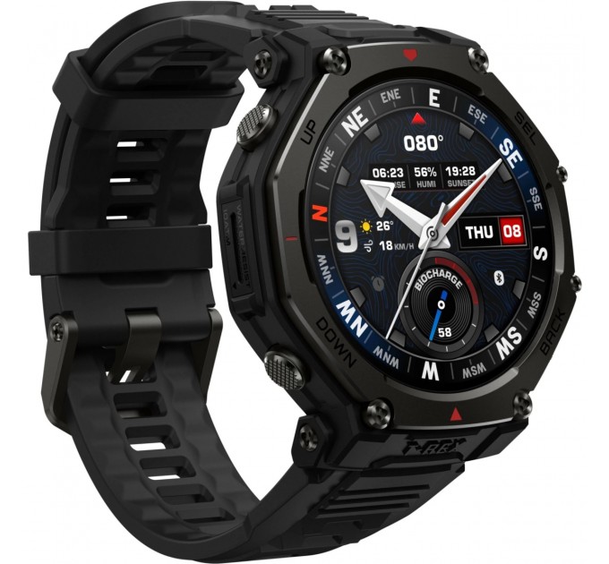 Смарт-годинник Amazfit T-Rex 3 Pro Tactical Black (W2444OV1N)