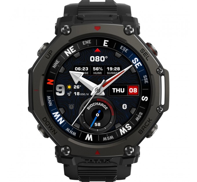 Смарт-годинник Amazfit T-Rex 3 Pro Tactical Black (W2444OV1N)