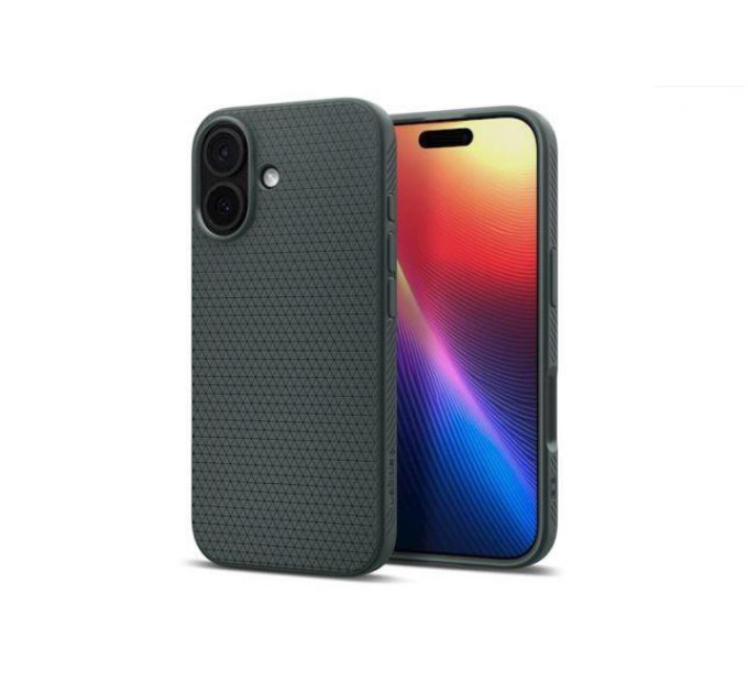 Spigen Чохол до мобільного телефона Spigen Liquid Air iPhone 17 Abyss Green (ACS10371)