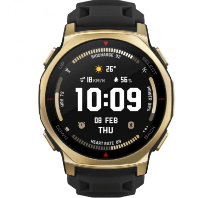 Смарт-годинник Amazfit T-Rex 3 Pro 44mm W2549GL1N Black Gold (1170958)