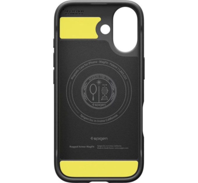 Spigen Чохол до мобільного телефона Spigen Rugged Armor MagFit iPhone 17 Matte Black (ACS10367)