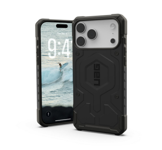UAG Чохол до мобільного телефона UAG Pathfinder MagSafe iPhone 17 Pro Max Black (114549114040)
