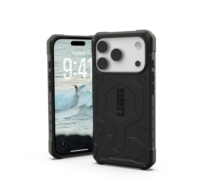 UAG Чохол до мобільного телефона UAG Pathfinder MagSafe iPhone 17 Pro Max Black (114549114040)