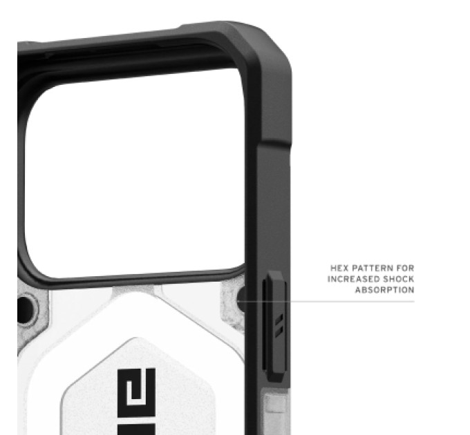 UAG Чохол до мобільного телефона UAG Pathfinder Clear MagSafe iPhone 17 Pro Ice/Silver (114551114333)