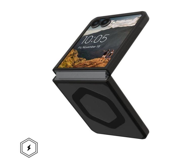 UAG Чохол до мобільного телефона UAG Mouve with Magnet Samsung Galaxy Z Flip 7 Ash (214504113131)