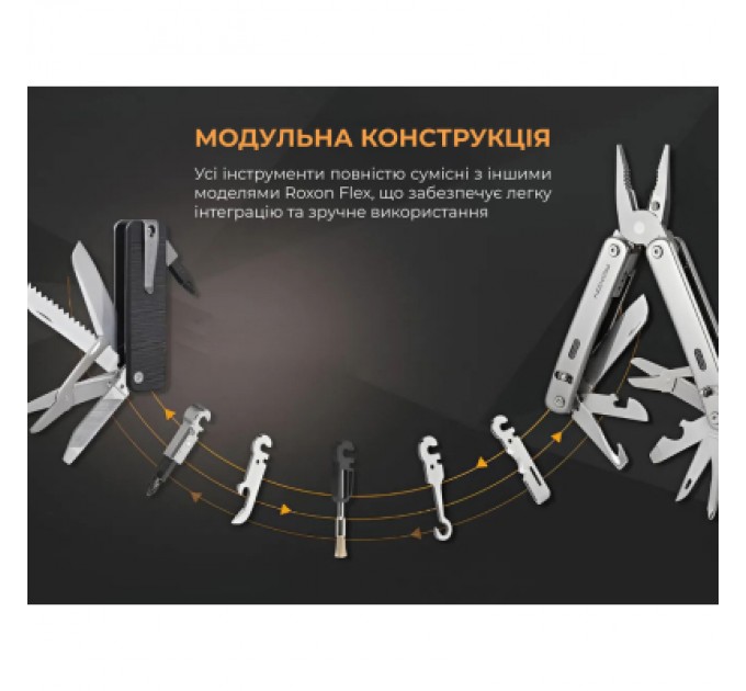 Мультитул Roxon Mini Flex Companion S504G (S504G)