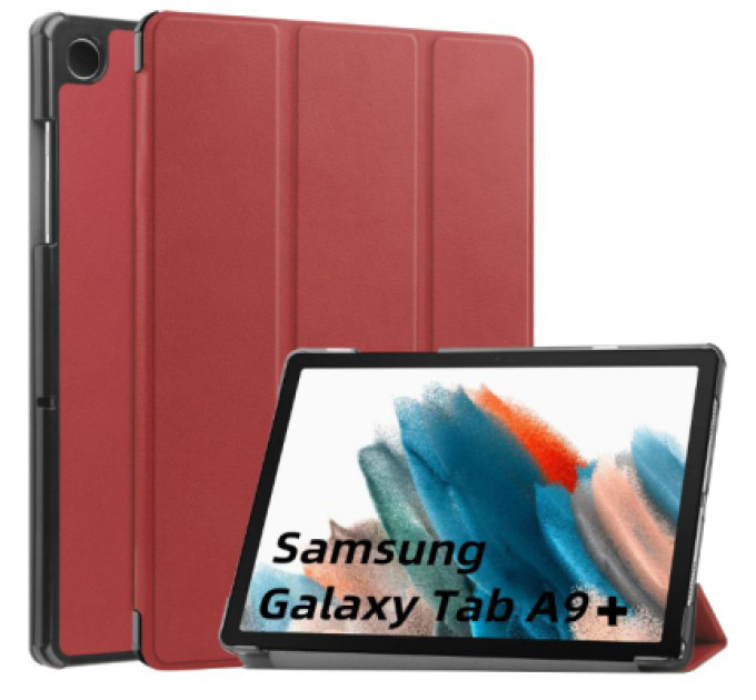 BeCover Чохол до планшета BeCover Smart Case Samsung Tab A9 Plus SM-X210/SM-X215/SM-X216 11.0" Red Wine (710311)