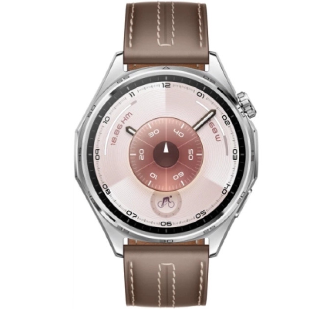 Huawei Смарт-годинник Huawei WATCH GT 6 46mm Brown Leather (55020FTW)