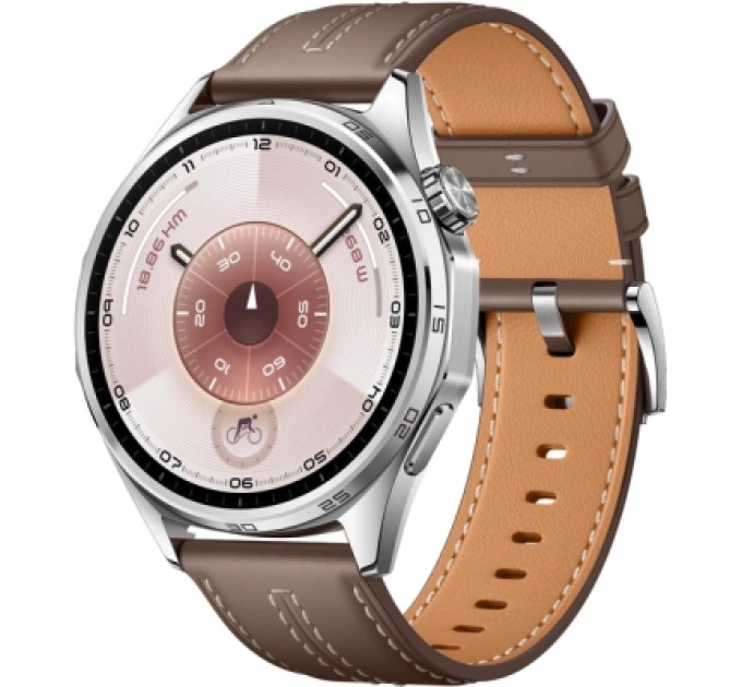Huawei Смарт-годинник Huawei WATCH GT 6 46mm Brown Leather (55020FTW)