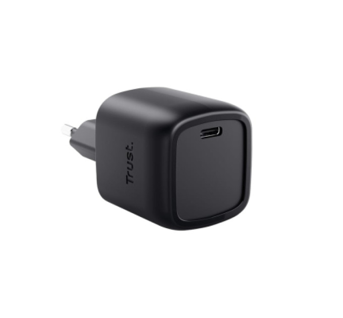 Trust Зарядний пристрій Trust USB-C PD30W GaN black (25519_TRUST)