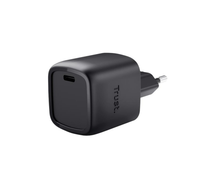 Trust Зарядний пристрій Trust USB-C PD30W GaN black (25519_TRUST)