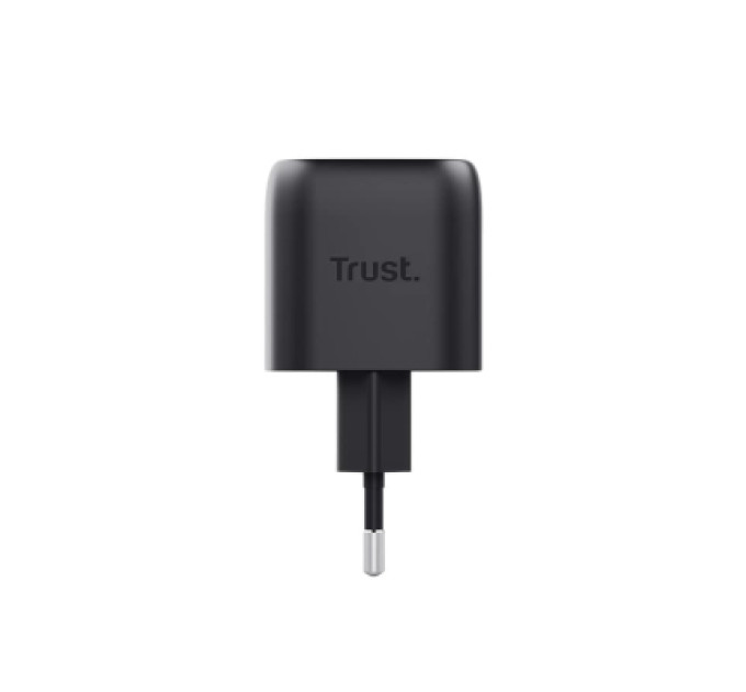 Trust Зарядний пристрій Trust USB-C PD30W GaN black (25519_TRUST)