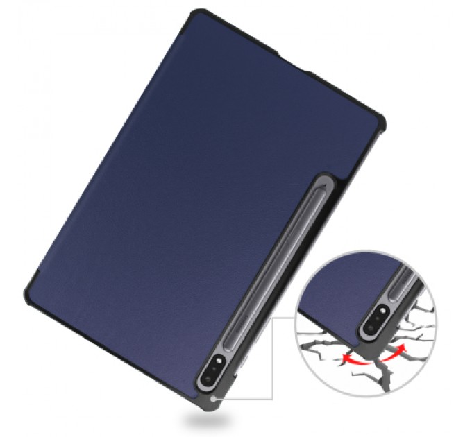 BeCover Чохол до планшета BeCover Smart Case Samsung Tab S9 (SM-X710/SM-X716)/S9 FE (SM-X510/SM-X516B) 11.0" Deep Blue (709891)