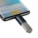 Baseus Перехідник OTG USB 3.1 AF to USB-C blue Baseus (ZJJQ000003)