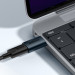 Baseus Перехідник USB 3.1 M to USB-C F blue Baseus (ZJJQ000103)