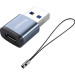 Essager Перехідник USB 3.0 AM to USB-C F gray Essager (EZJCA-SRB0G)
