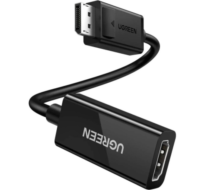 Ugreen Перехідник Display Port M to HDMI F 4K60Hz black Ugreen (70694)
