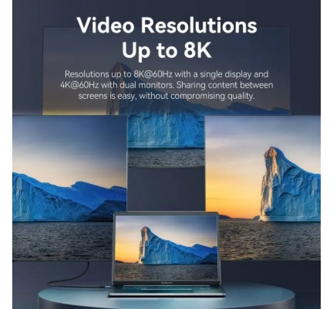 Дата кабель USB-C to USB-C 1.0m USB4.0 240W (50V/5A) 8K60Hz Thunderbolt 4 Gray Aluminum Alloy Vention (TAVHF)