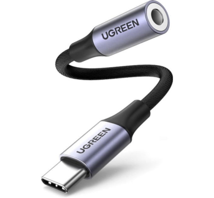 Ugreen Перехідник USB-C to 3.5mm F 0.10m AV161 Ugreen (80154)