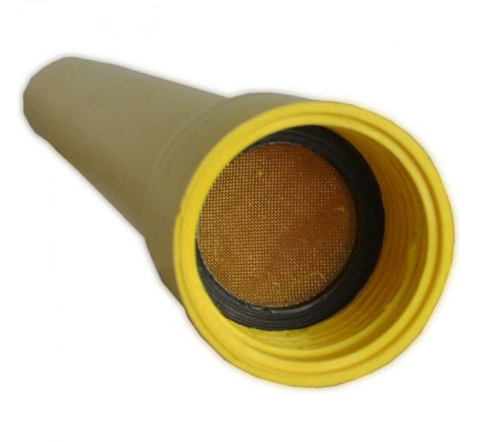 Лійка автомобільна Poputchik універсальна 3 в 1 жовта (07-003)