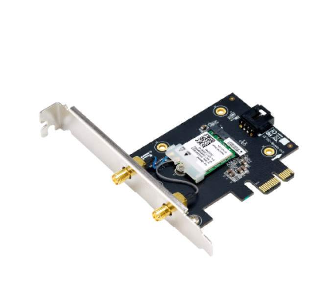 ASUS Мережева карта Wi-Fi ASUS PCE-BE6500 (90IG09G0-MO0B00)