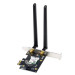 ASUS Мережева карта Wi-Fi ASUS PCE-BE6500 (90IG09G0-MO0B00)