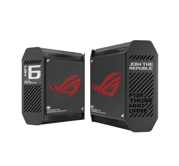 ASUS Точка доступу Wi-Fi ASUS ROG Rapture GT6 2pcs (90IG07F0-MU9A20)