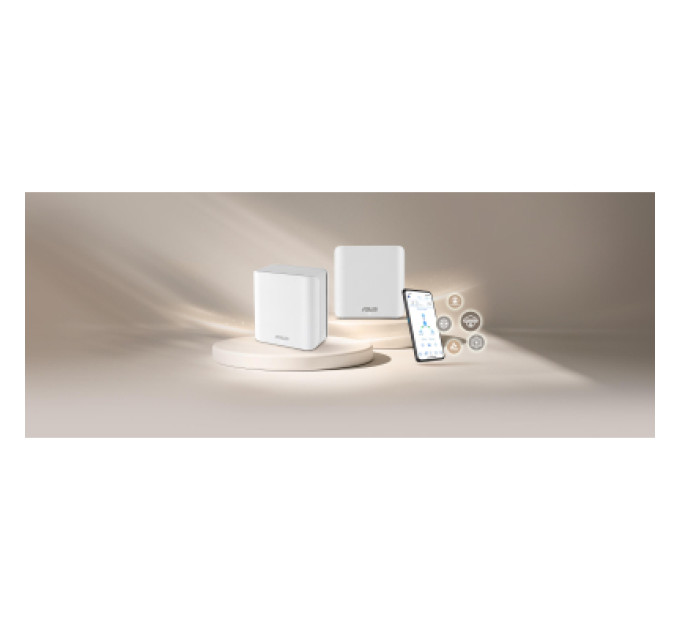 ASUS Точка доступу Wi-Fi ASUS ZenWiFi BD4 2pcs (90IG0960-MO3C20)