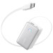 Anker Батарея універсальна Anker Nano 10000mAh, 45W, Built-In USB-C Cable, white (A1638H21)