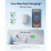 Anker Батарея універсальна Anker Nano 10000mAh, 45W, Built-In USB-C Cable, white (A1638H21)