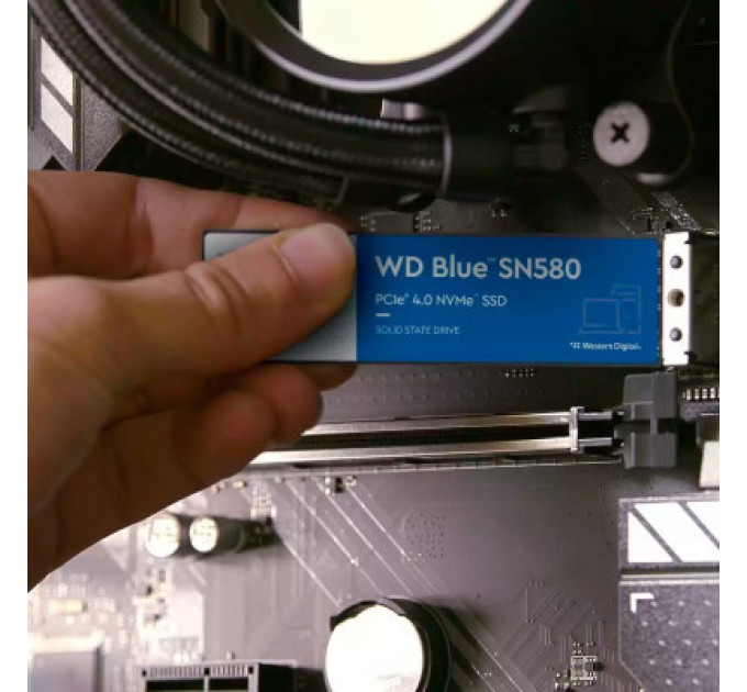 WESTERN DIGITAL Накопичувач SSD M.2 2280 1TB SN580 Blue WD (WDS100T3B0E)