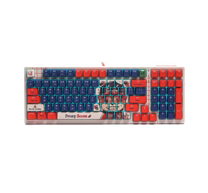 Bloody Клавіатура Bloody AT98 RGB Proxy Boom White/Red