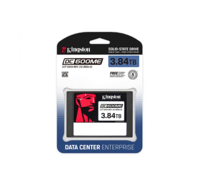 Накопичувач SSD 2.5" 3.84TB Kingston (SEDC600ME/3840G)