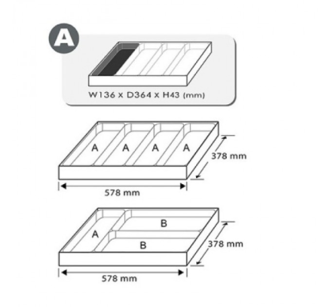 Набір викруток Toptul діелектричних (1000V) 6шт. у ложементі (GAAT0603)