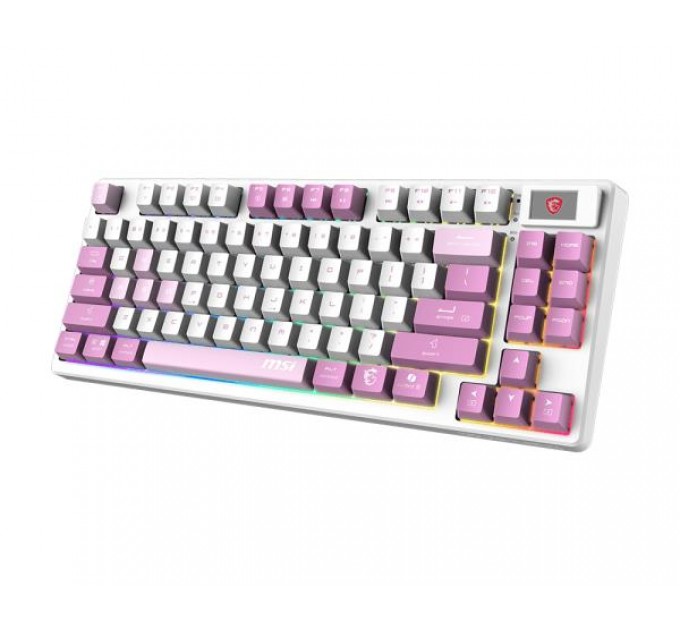 Клавіатура GAMING VIOLET UA FORGE GK600 TKL W VIOLET MSI