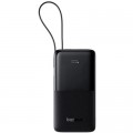 Батарея універсальна Baseus Bipow 2 Digital Display 20000mAh 20W with Built-in USB-C Cable Black (P10077101113-01)