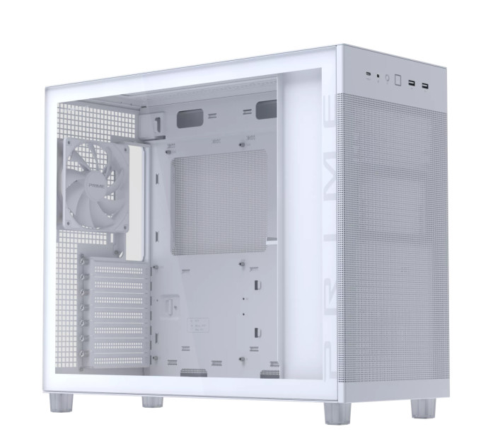 ASUS Корпус Asus Prime AP303 TG White (90DC00V3-B39010)
