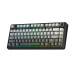 Aula Клавіатура бездротова Aula F75 Gasket Reaper switch Black/Grey (6948391209913)