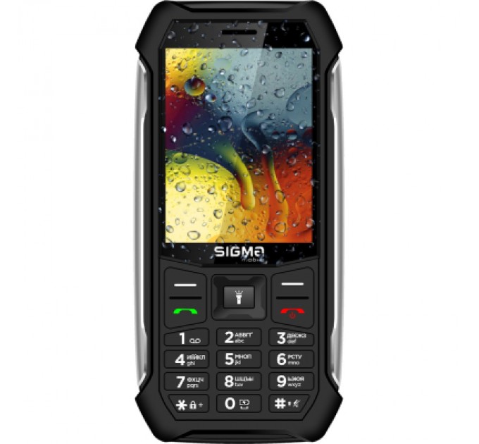 Мобільний телефон Sigma X-style 323 RAIN Black (4827798885710)