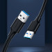 Ugreen Дата кабель USB 2.0 AM/AM 1.0m black Ugreen (10309)