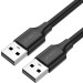 Ugreen Дата кабель USB 2.0 AM/AM 1.0m black Ugreen (10309)