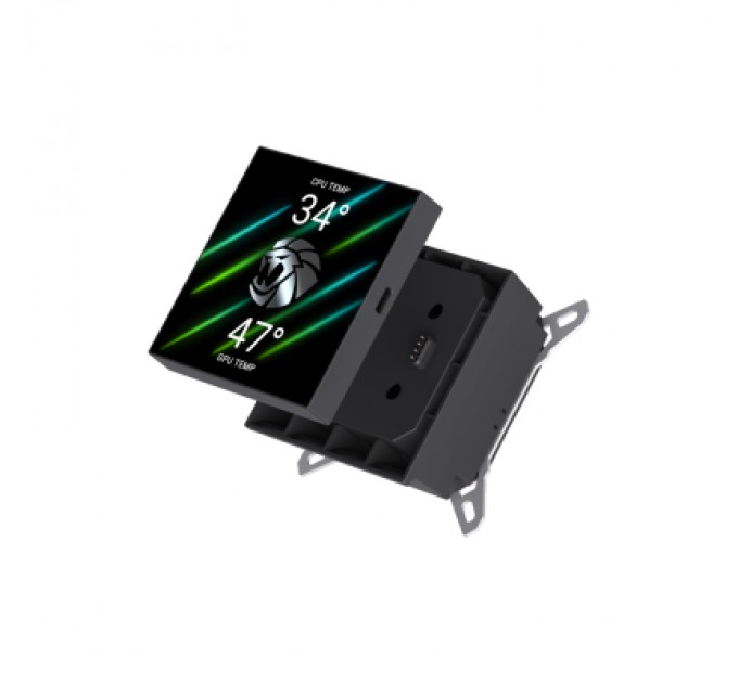 Система рідинного охолодження Gamemax GLACIER 360 LCD BK