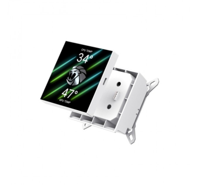 Система рідинного охолодження Gamemax GLACIER 360 LCD WH