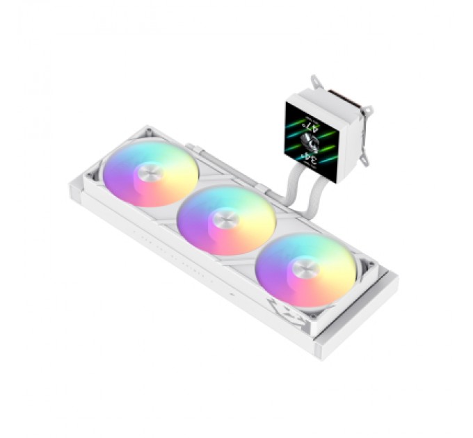 Система рідинного охолодження Gamemax GLACIER 360 LCD WH