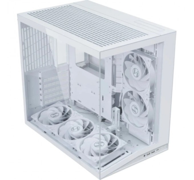 Корпус для ПК Lian Li O11 Dynamic Mini V2 Flow, White (G99.O11DMIV2FW.00)