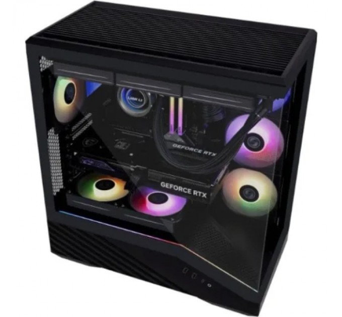 Корпус для ПК Lian Li V100R case with pre-installed four 120mm RGB PWM fan, Black (G99.V100RX.01)