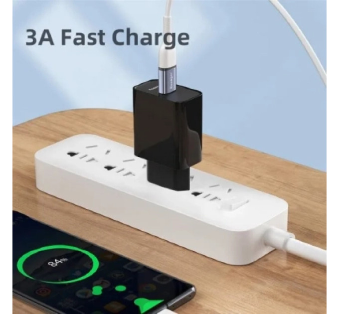 Essager Перехідник OTG USB 3.0 AF to USB-C M gray Essager (EZJAC-SRA0G)