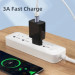 Essager Перехідник OTG USB 3.0 AF to USB-C M gray Essager (EZJAC-SRA0G)