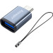 Essager Перехідник OTG USB 3.0 AF to USB-C M gray Essager (EZJAC-SRA0G)